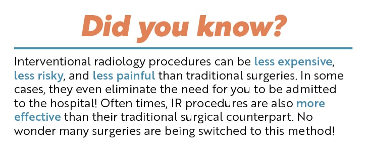 Interventional Radiology - Did You Know?