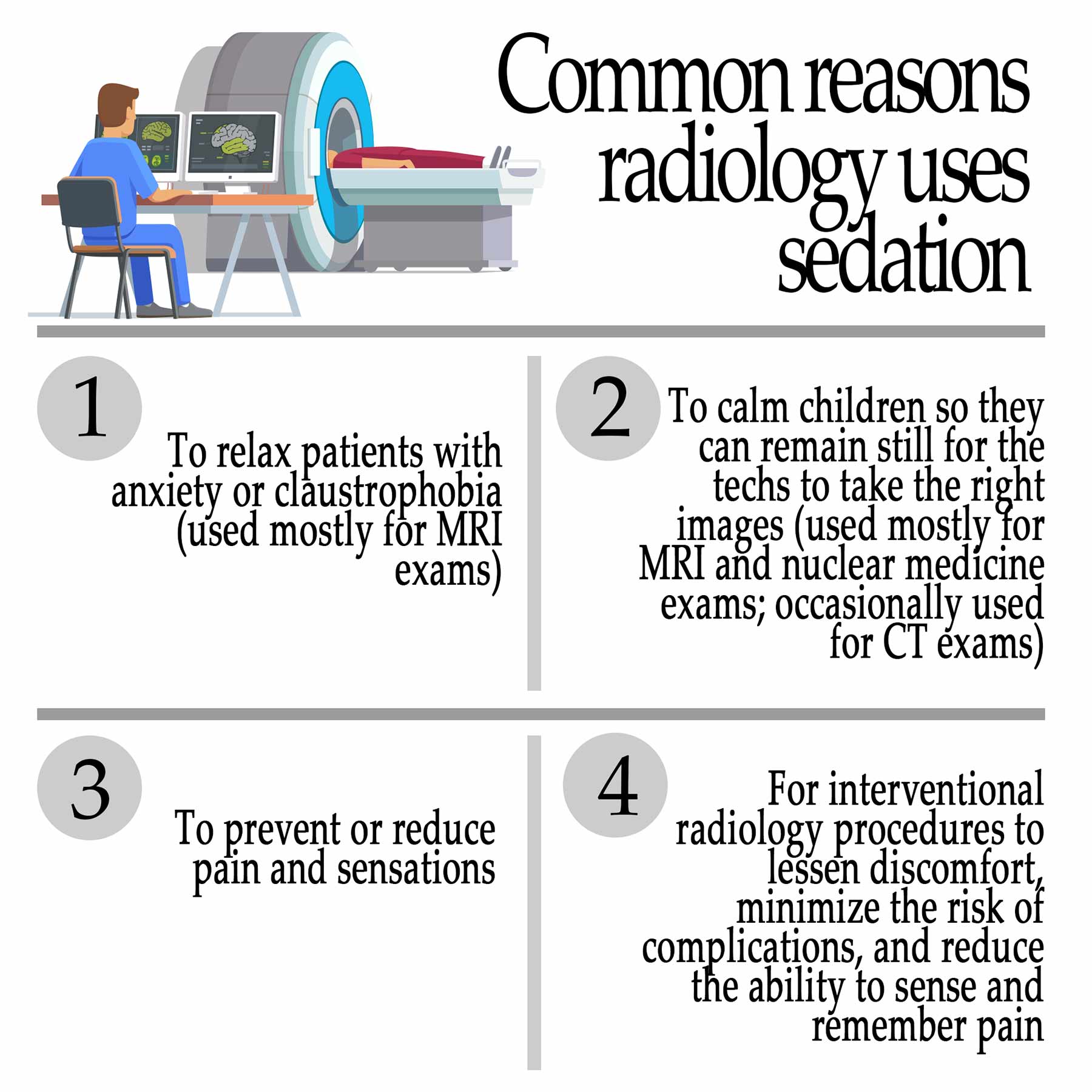 Sedation and Medical Imaging: What Do I Need to Know? - UVA Radiology