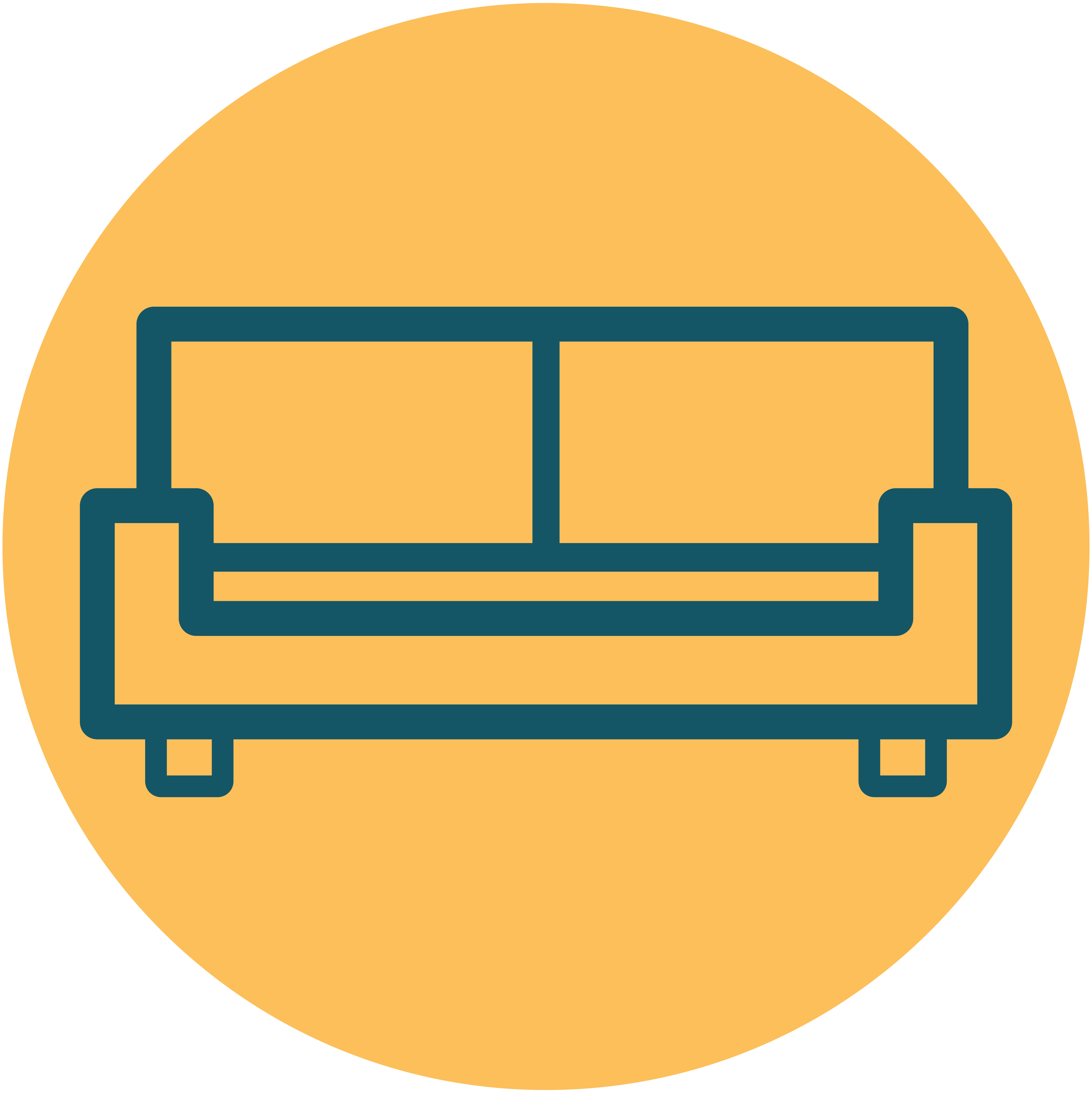 A graphic of a sofa