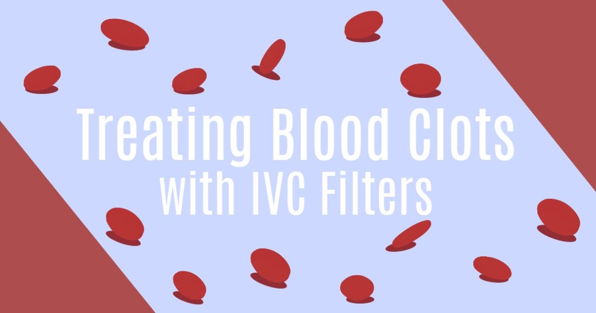 Header for Treating Blood Clots with IVC Filters